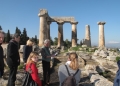 A beautiful morning at the Temple of Apollo