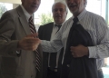 Drs. David Gilman Romano, Petros Tatoulis, and Takis Bouras greet each other at the first meeting of the Park Alliance