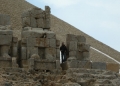 Associate member Tristan Barnes among the gods at Nemrud Dag