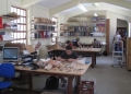 The main work room