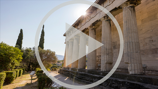 Live from the Agora - The Temple of Hephaestus