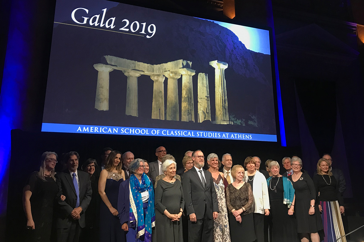 Gala 2019 Corinth Excavations Group Photo