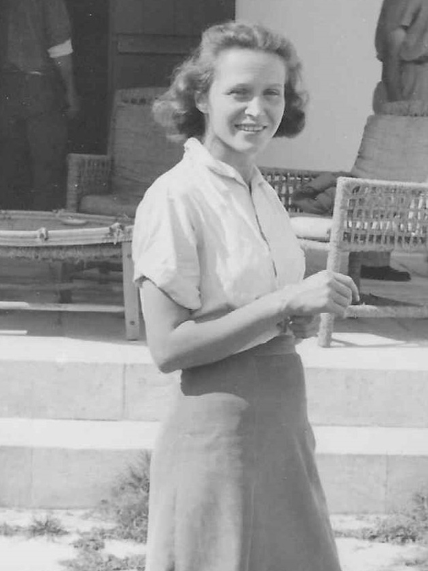 Sara Immerwahr, nee Anderson, in Cyprus