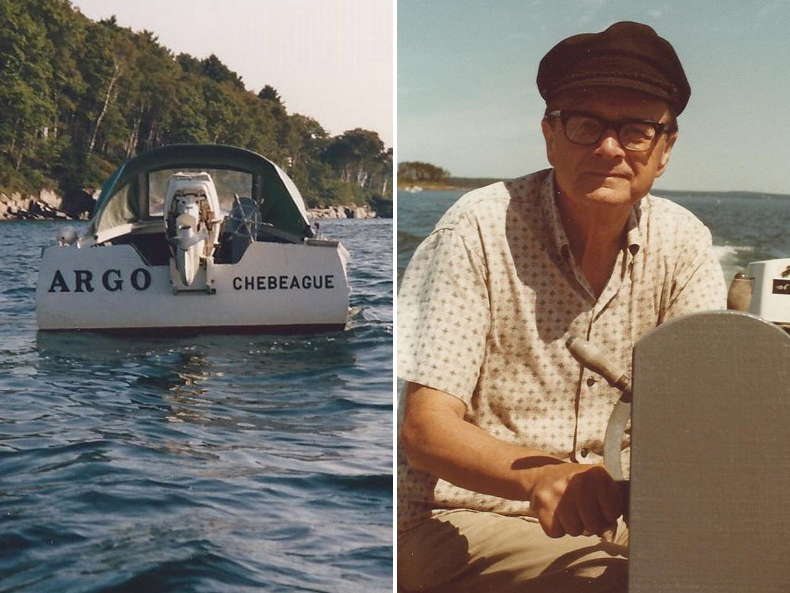 Henry Immerwahr aboard the Argo