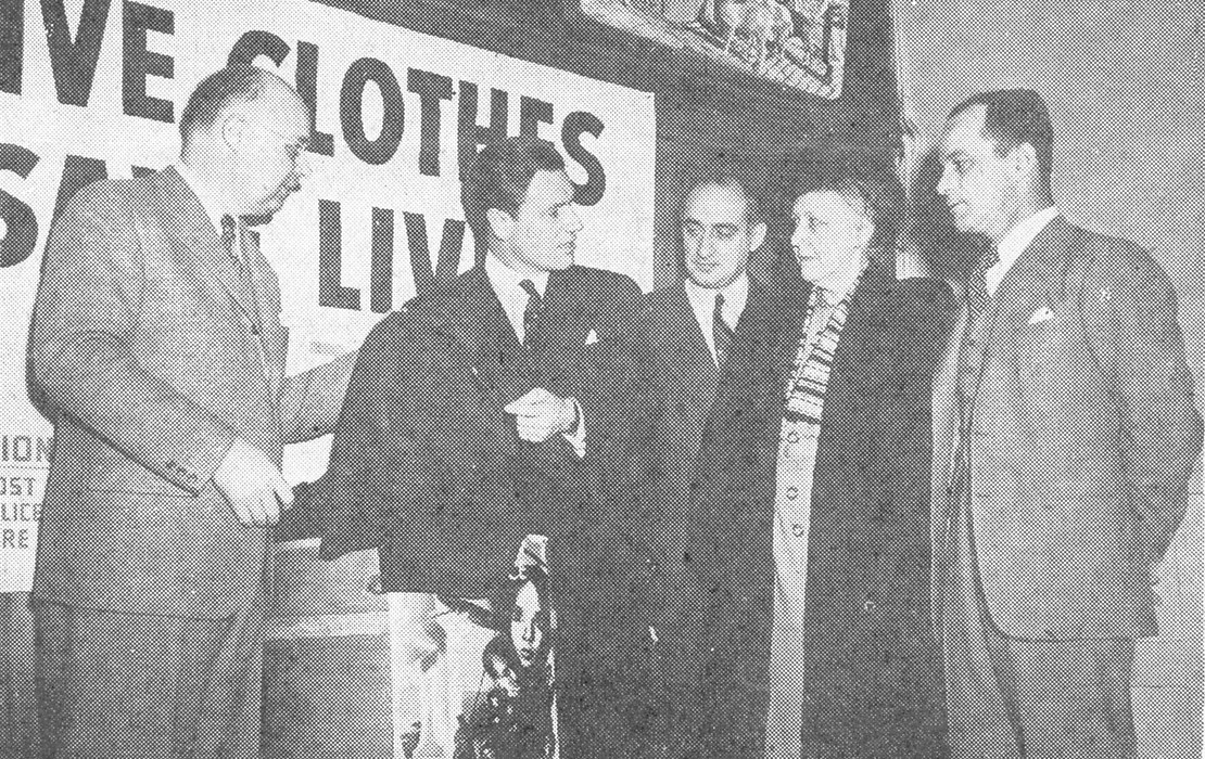 Oscar Broneer on Greek Day at the GWRA in 1946