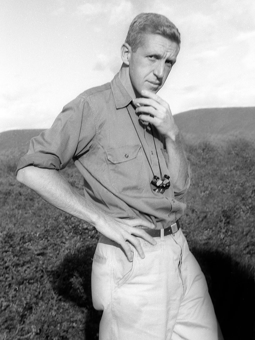 Ron Stroud in Thessaly, 1960 (photo by Patricia Lawrence, ASCSA class of 1959–1960).