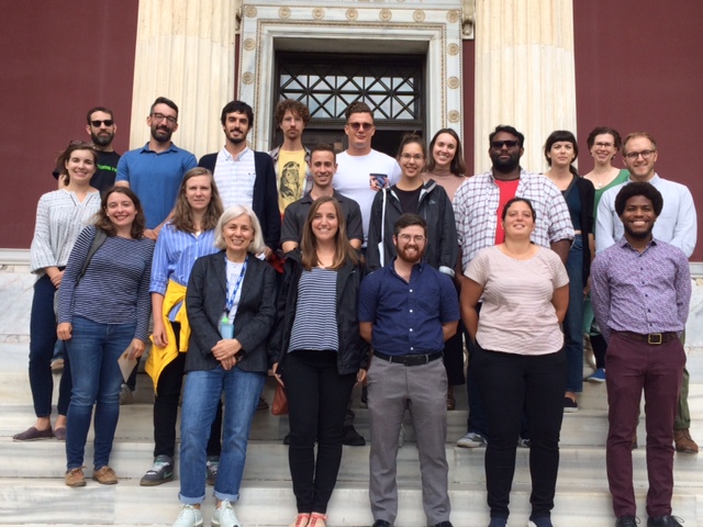 The ASCSA students at the School’s Archives 