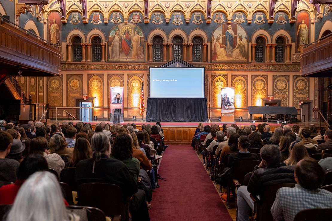 Emily Wilson Captivates Crowd with Lecture on Destiny, Tradition, Choice