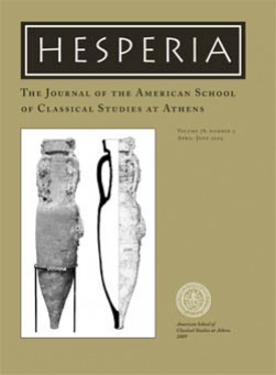 Hesperia Volume 78:2, 2009
