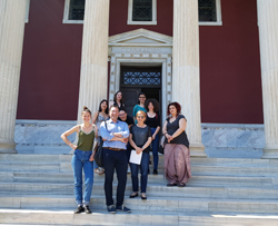 Graduate Students from the University of Athens at the ASCSA