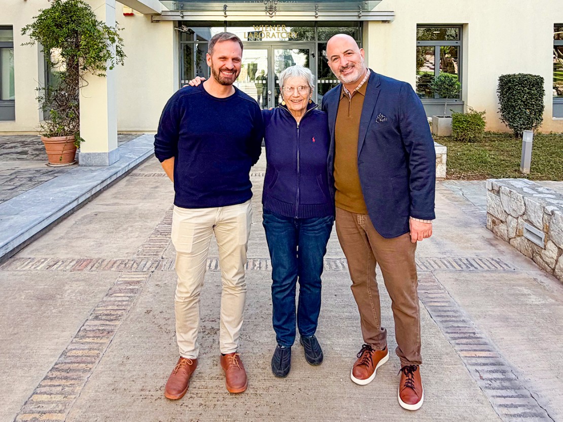 Nicholas Bacopoulos and Calypso Gounti Seminar Room Named at the Wiener Laboratory